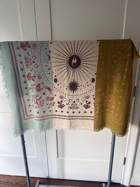 Freya Cosmic Rodeo Cashmere Bandana - TriColor Rare